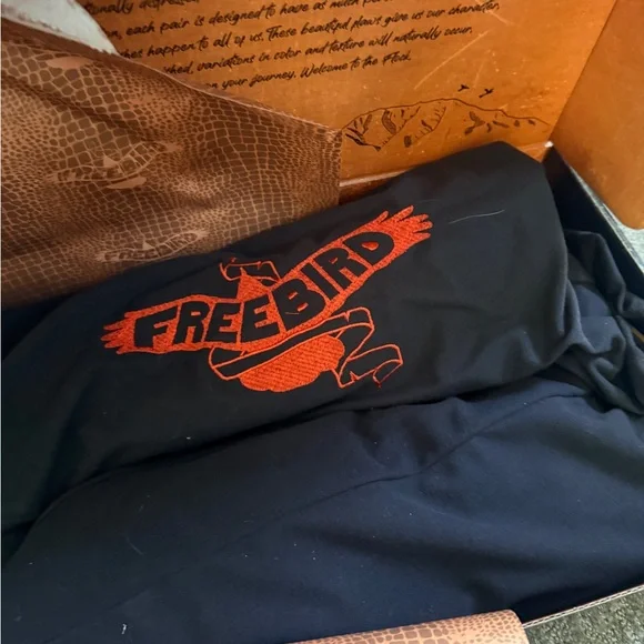 New Freebird Jules Cognac Size 9 Leather Overlay Lace Up Western Boot - Picture 6 of 7